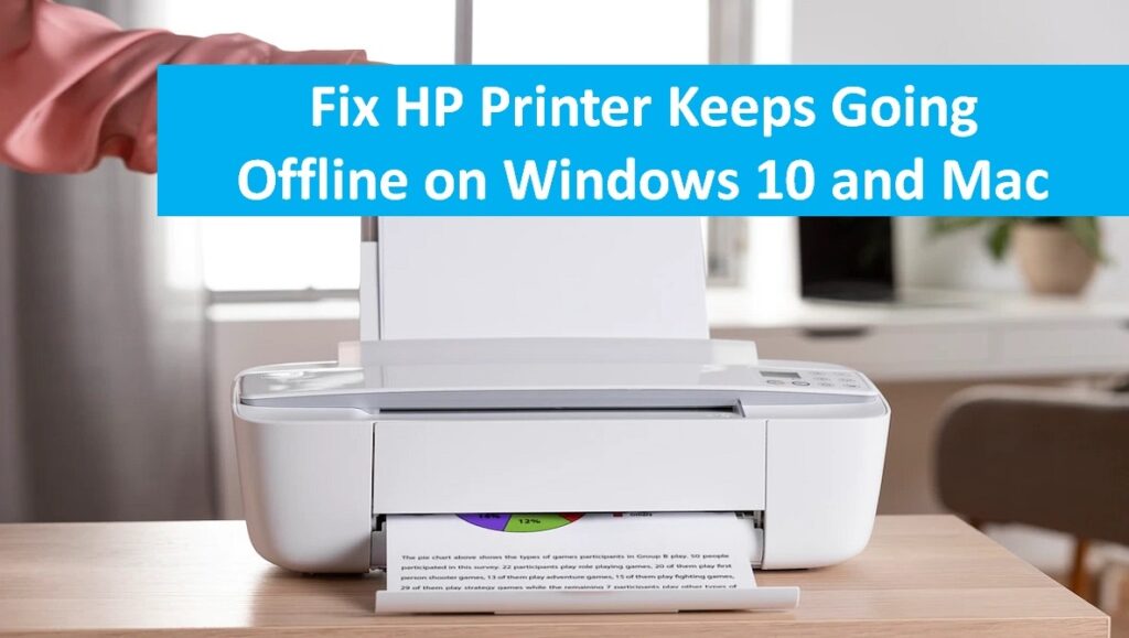 Fix hp printer offline error
