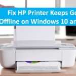 Fix hp printer offline error