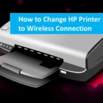 Change HP printer from USB to wireless