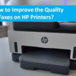Improve fax quality with HP printer