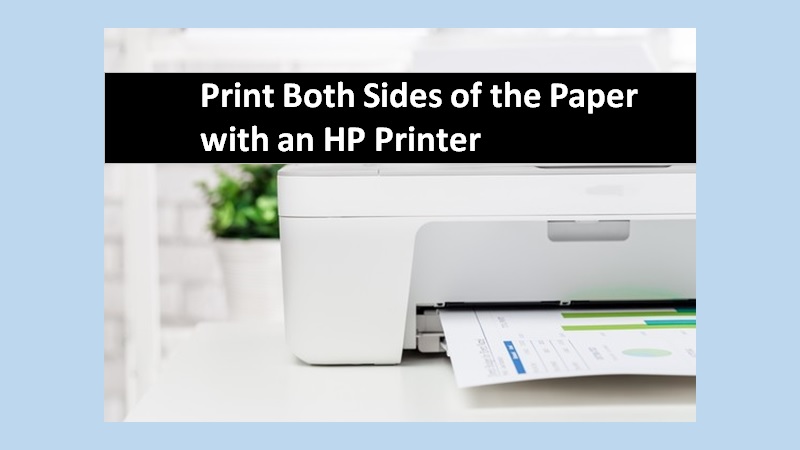 Print Both Sides of Paper with HP Printer