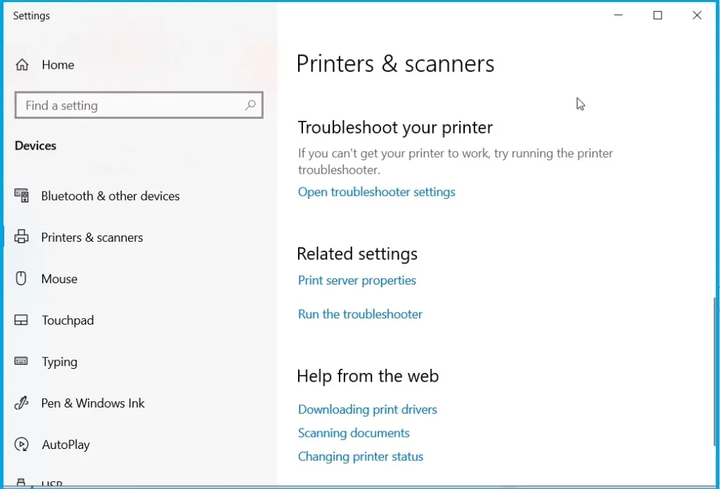 Open printers and scanners