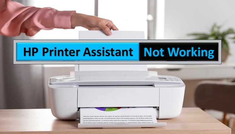 hp printer assistant not working