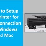Connect hp printer with usb cable