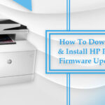 HP printer firmware update