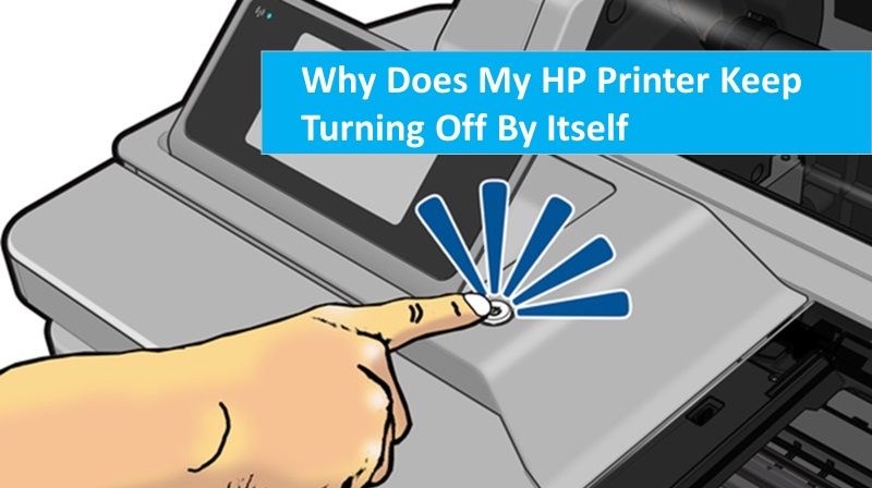 hp printer keeps turning off
