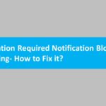 Attention required notification