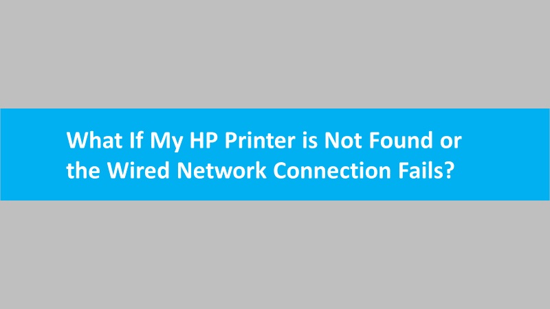 Printer is not found