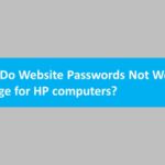 Website Passwords Not Working in Edge