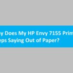 Printer 7155 out of paper