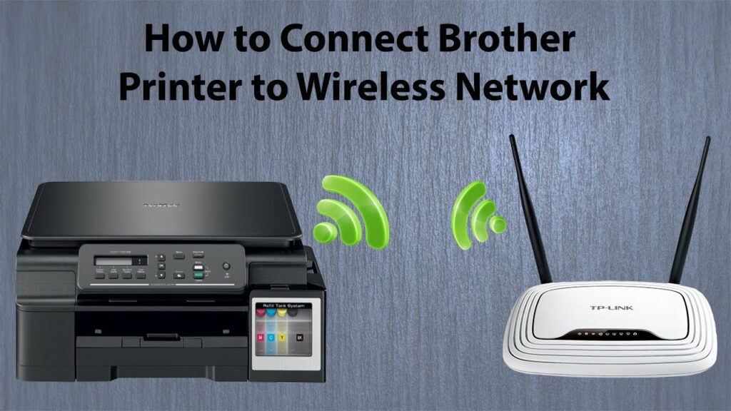 Connect brother printer to wifi