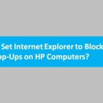 Block all pop-ups on Internet Explorer