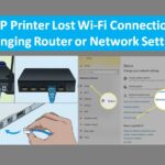 Fix HP printer lost wifi connection