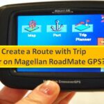 Creating a route with Trip Planner on Magellan GPS